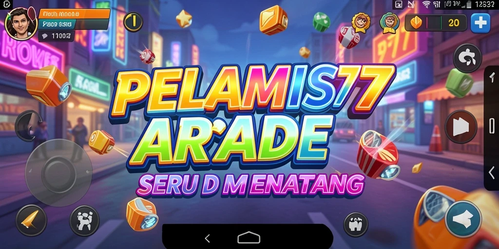 Screenshot gameplay PELAMIS77 menampilkan aksi seru dalam permainan Arcade.