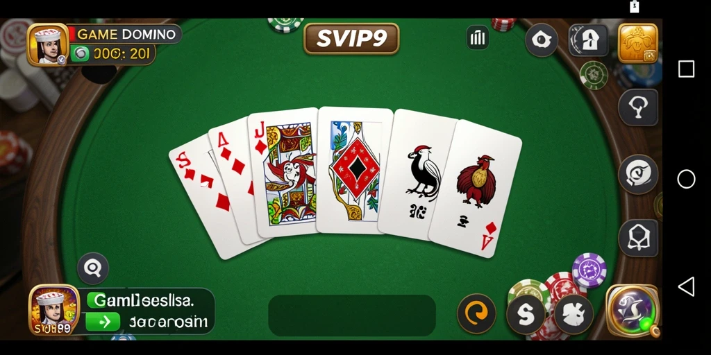 Tampilan gameplay seru dalam SVIP9 yang menantang.