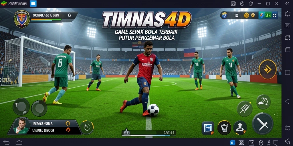 Tampilan gameplay TIMNAS4D yang seru dan mendebarkan.