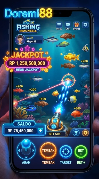 Fitur unggulan aplikasi doremi88 yang memudahkan pencarian.